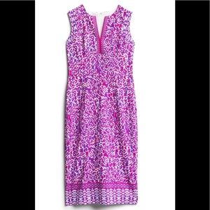 NWT Maggy London purple scuba knit dress size 0